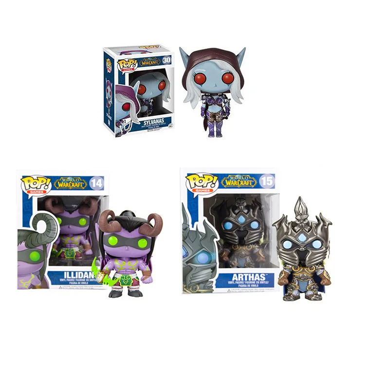 

Funko World of Warcraft Illidan Lich King Arthas Sylvanas Garage Kit Model