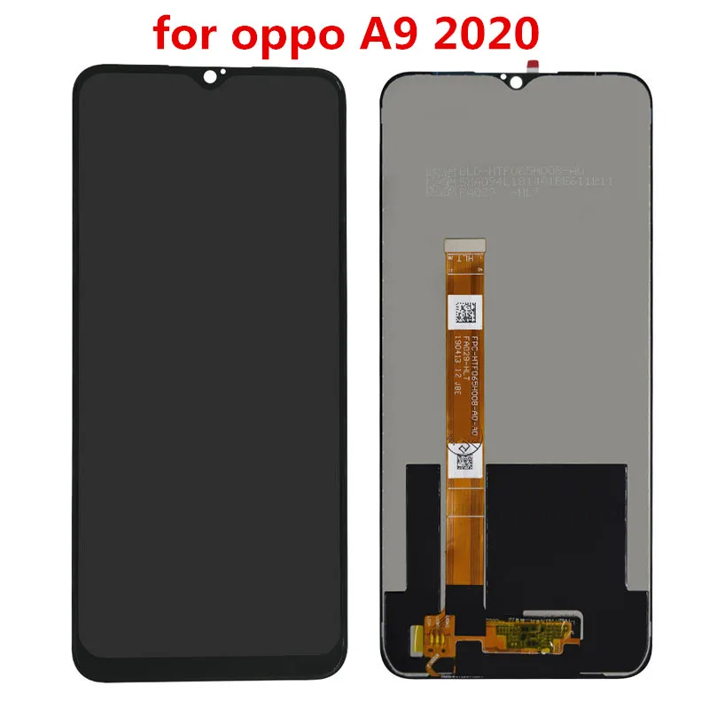 Для oppo A9 ЖК-дисплей + сенсорный экран дигитайзер полная сборка Замена для Oppo CPH1913