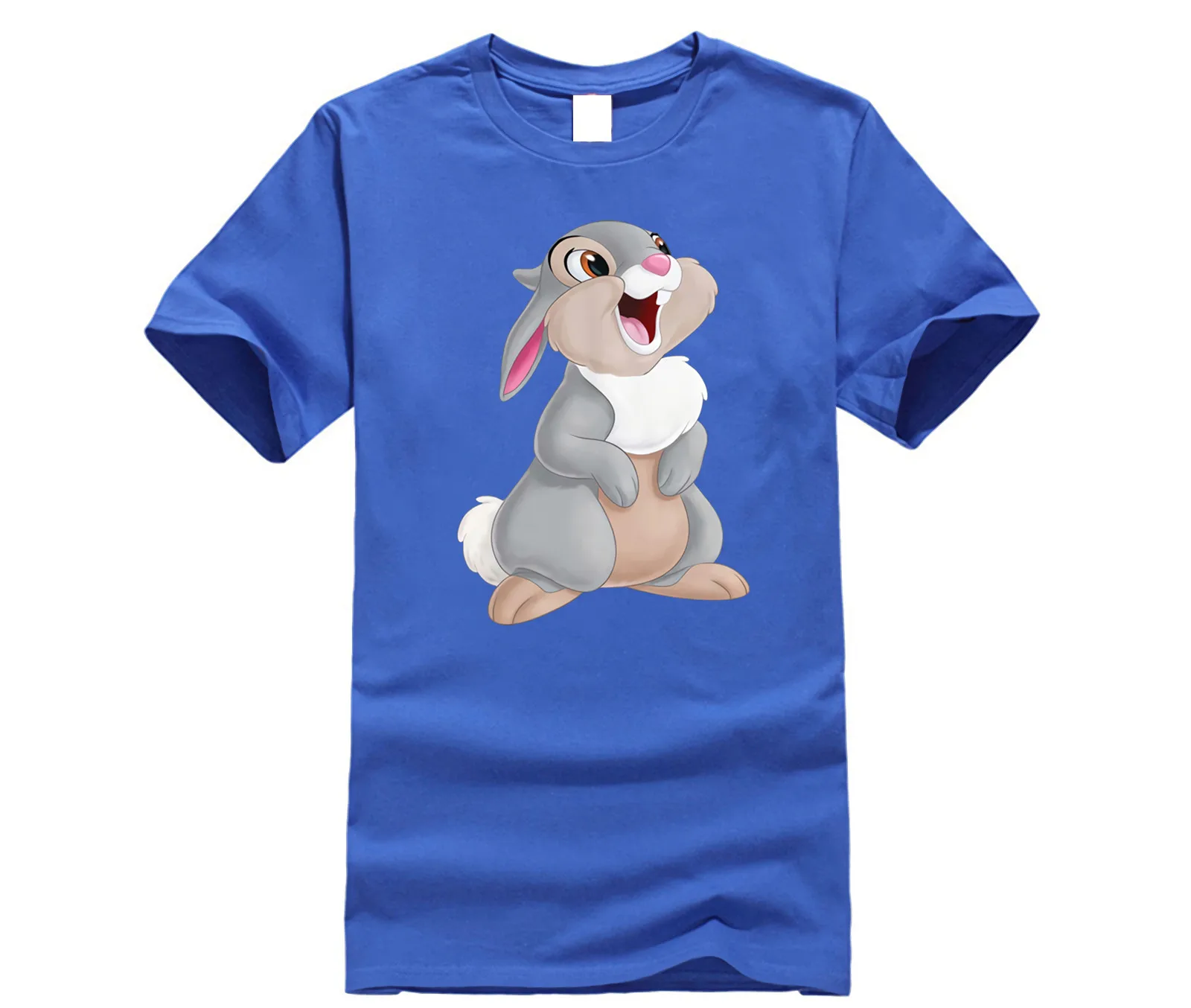 Thumper Бэмби Популярные Tagless футболка|Футболки| |