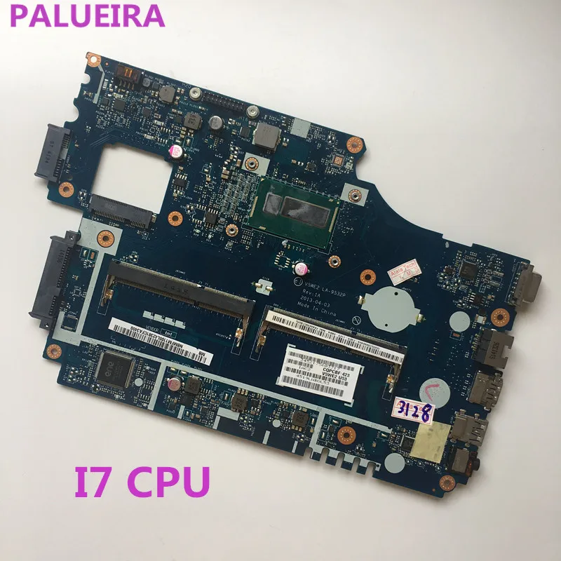 Материнская плата для Acer Aspire E1-572 E1-532 системная материнская с процессором I7 LA-9532P