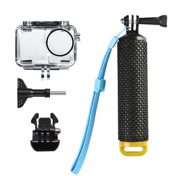 

For Osmo Action Waterproof Shell Lingbi Underwater Sports Camera Diving Shell Cover Diving Buoyancy Rod
