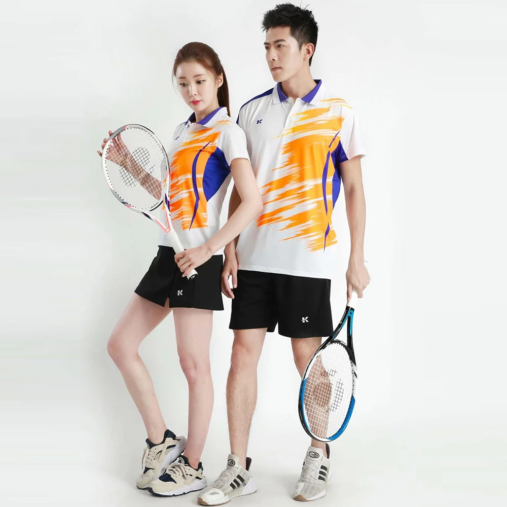 Camisas de tenis hombres y mujeres, ropa deportiva, bádminton, camisas de juego de tenis de mesa, ropa de ejercicio _ AliExpress Mobile
