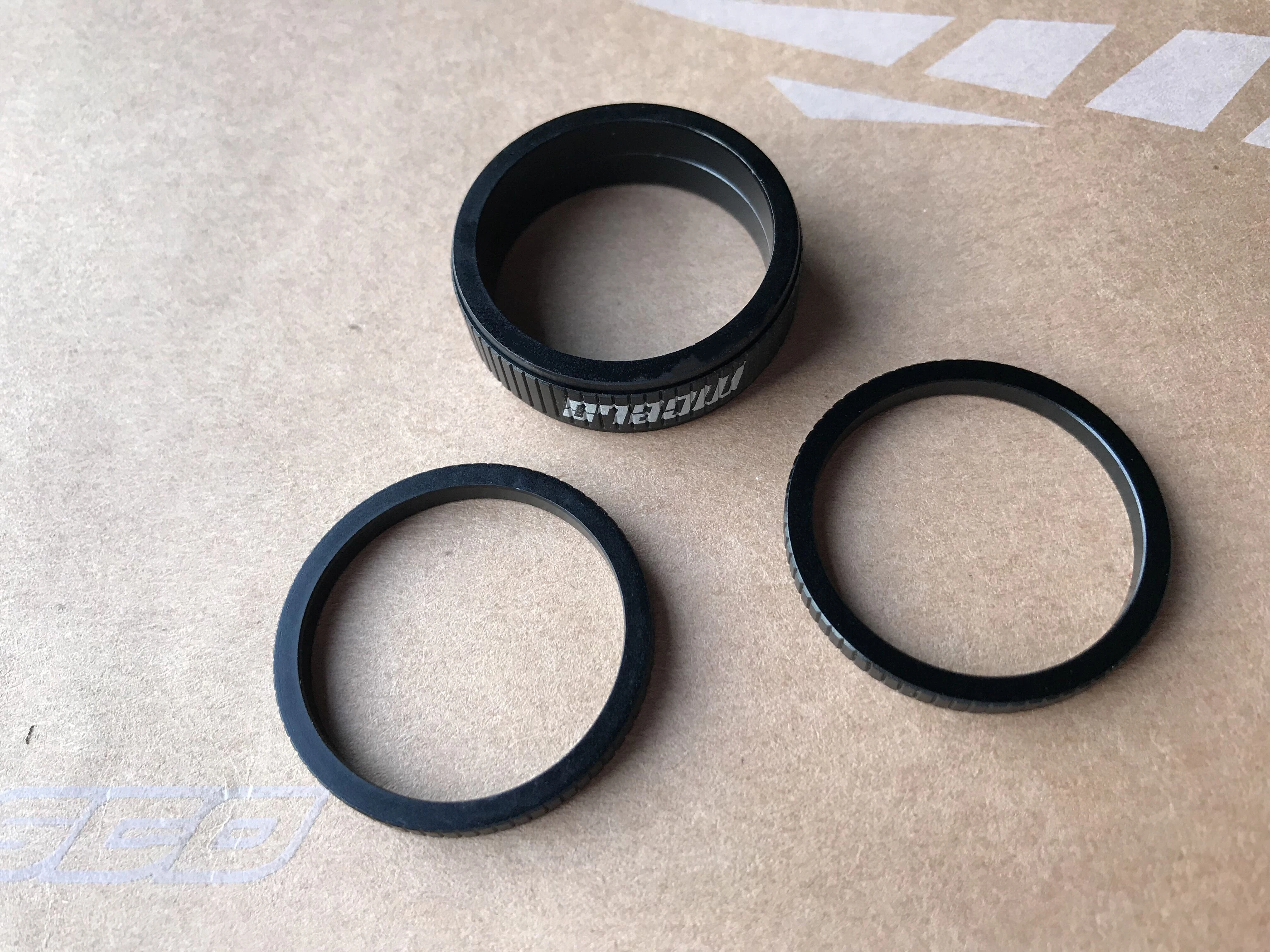Capuchon supérieur de casque de vélo de montagne pour tube de fourche