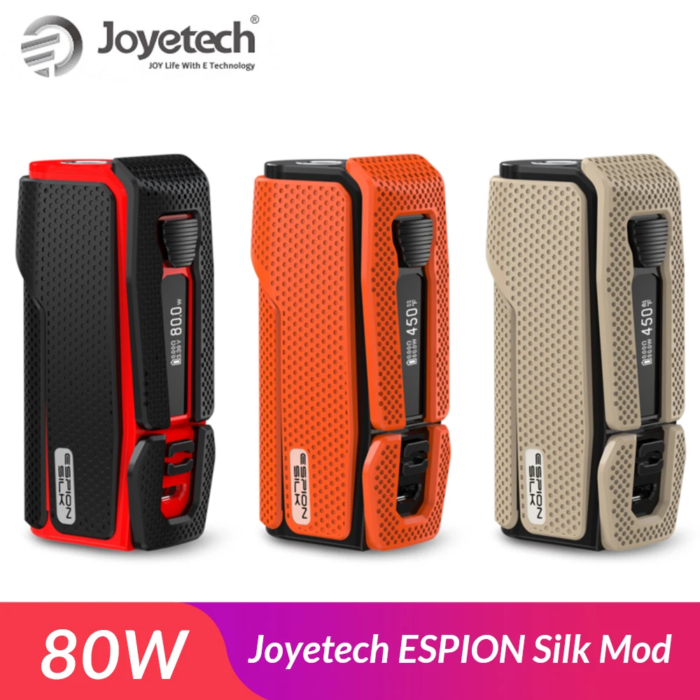 Оригинал Joyetech ESPION Silk TC Box Mod 80 Вт со встроенной батареей 2800 мАч электронная