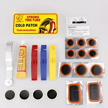 

High Quality Bicycle Tire Repair Tool Set Portable Tire Repair Tools for Mountain Bikes Universal Tire Puncture Repair Kit Tools