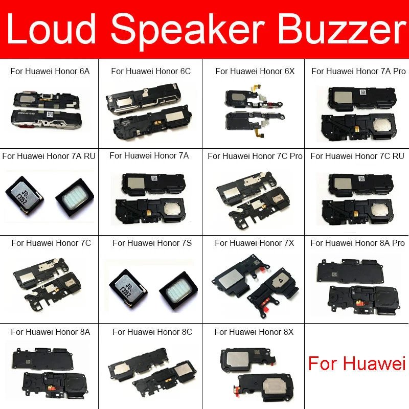 

Loud Speaker Buzzer Module For Huawei Honor 5C 6A 6X 6C 7A 7C 7S 7X 8A 8C 8X Pro RU Loudspeaker Ringer Flex Cable Repair Parts