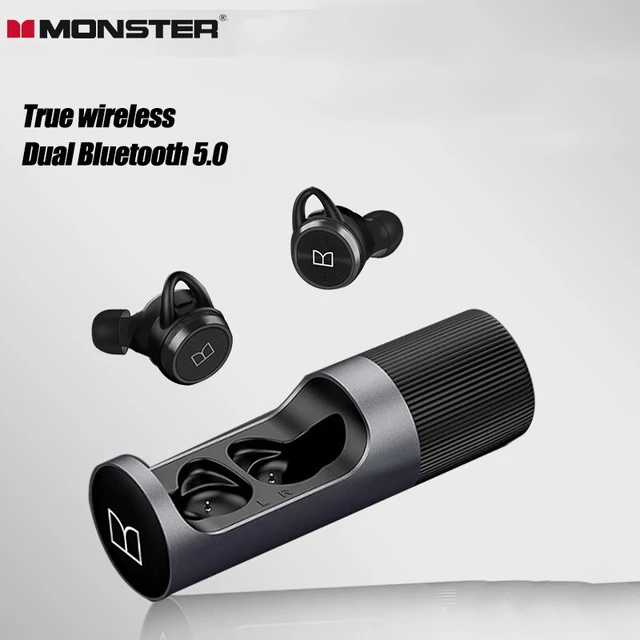 Monster Clarity101 Bluetooth Earphones True Wireless In-ear TWS Sports Running Long Battery Life Noise Reduction Headset 1