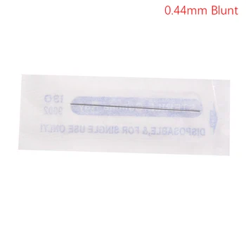 

HOT 100pcs/Set Disposable Sterilized Tattoo Makeup Needles for Eyebrow Tattoo Makeup Needles Kits