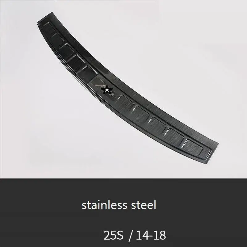  Car Trunk Rear Panels Foot Pedal Exterior Decorative Chromium Auto Protecter Trim Accessories 14 15