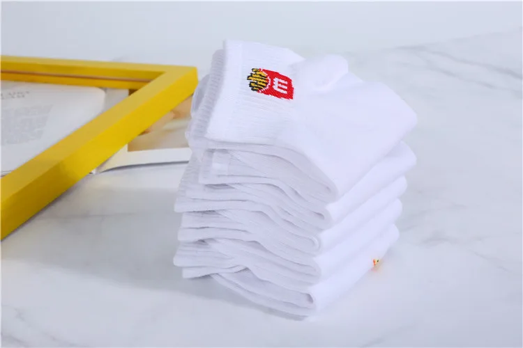 Spring And Summer New Products Students Hamburg French Fries College Style Girl'S No-show Socks Pure Cotton Low-Cut Sweat Absorb
