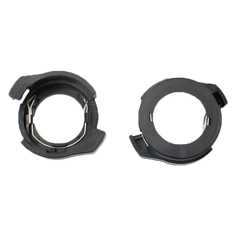 2Pcs H7 LED Headlight Bulb Base Holder Adapter Socket Retainer Ring For Ford KUGA Passat B6 Alfa Romeo Renault