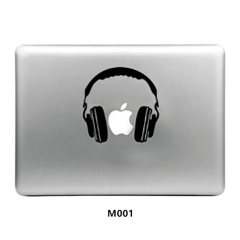 M001 Наклейка для ноутбука s для Apple Macbook Pro/Air 13 дюймов, наклейка для ноутбука, чехол для Mac Air 11 13 15, Виниловая наклейка - Цвет: M001