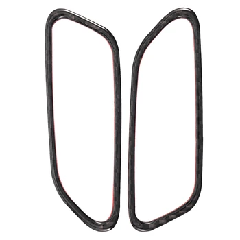 

New Carbon Fiber Front Air Vent Outlet Cover Trim Fit for New Q7 2016-2019