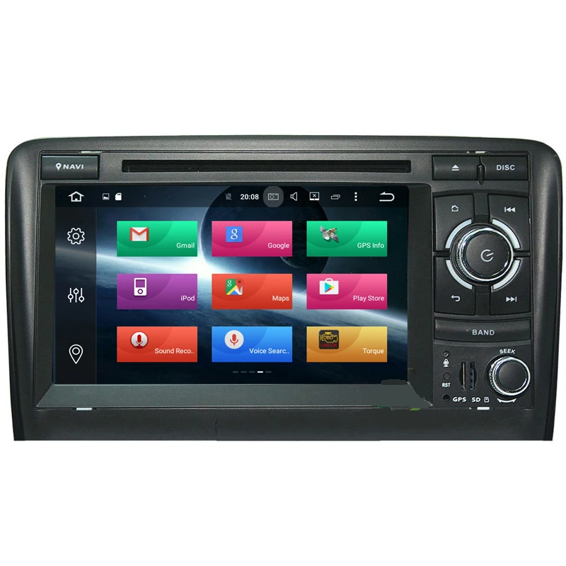 Best Android 9.0 Car dvd player GPS Navigation RADIO 6 CORES for audi A4 S4 seat CARPLAY DSP IPS PX6 navigation stereo auto media 1