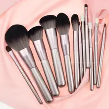 Продукт pinceles maquillaje Профессиональный Fundación de sombra de ojos labios cepillo cosméticos conjunto Kit de pincel, m