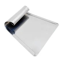 Легкий практичный хлебопекарный инструмент совок для муки из нержавеющей стали для пиццы трапециевидный Ресторан Профессиональный легко чистить