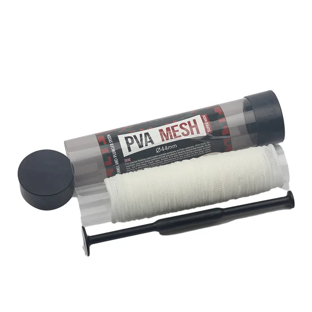 Realure 3 Stück 5M PVA Netz Angeln Nachfüllung 25mm/37mm/44mm Breit PVA