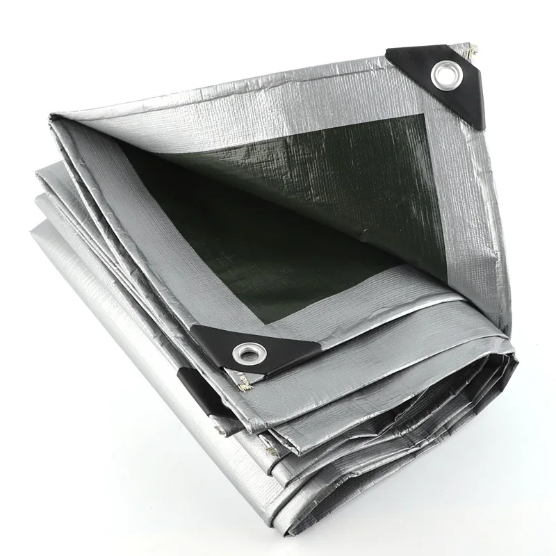 Thick 0.32mm PE Rainproof Cover Garden Canopy Awnings Wateproof Sun Shade Sails Outdoor Camping Tarpaulin Car Truck Rain Cover