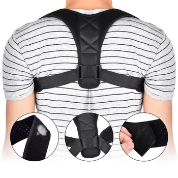 

Brace Support Belt Adjustable Back Posture Corrector Clavicle Spine Back Shoulder Lumbar Posture Correction for Adult Children