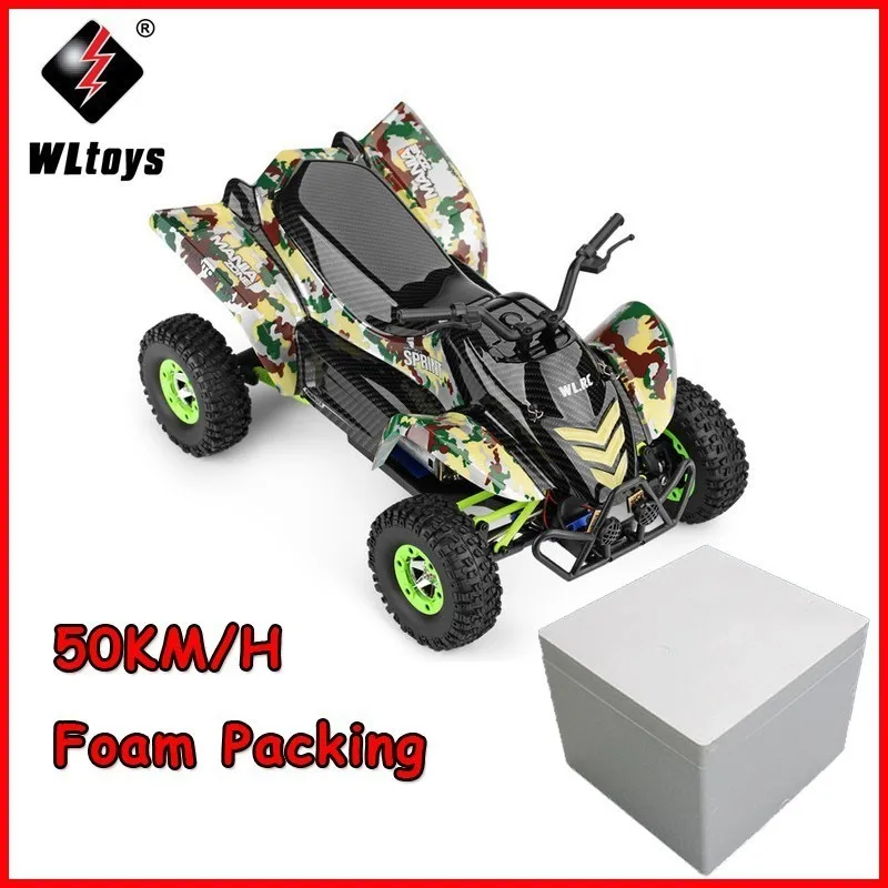 WLtoys супер мощный Радиоуправляемый автомобиль 12428-B 1:12 2,4G 4WD 50 км/ч Электрический пульт дистанционного управления для скалолазания внедорожника высокоскоростная радиоуправляемая Игрушечная машина