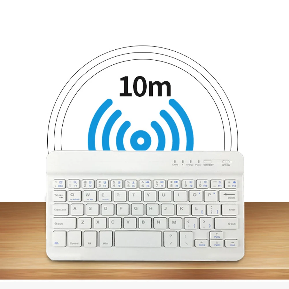 Универсальный тонкий беспроводной тихий Windows планшеты ноутбук мини Bluetooth клавиатура настольный IOS Android Ультратонкий для iPad вкладки