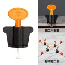 50 шт. выравнивание плитки система выравнивания зажим Регулируемый локатор настенного уровня клинья ручные инструменты 2 мм прокладки