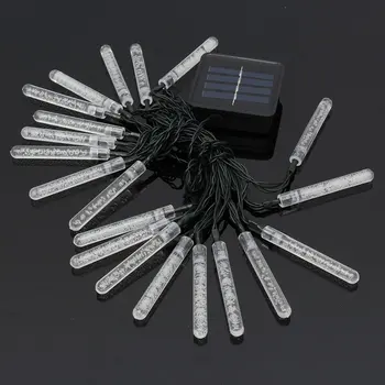 

Creative Bubble Lamp Post 20 LED Solar Light String Outdoor Home Decor Light For Party Christmas Holiday String Light