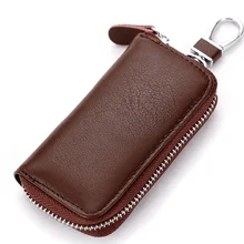 Унисекс держатель для ключей с держатель для карт для мужчин и женщин из натуральной кожи чехол для ключей высокое качество Автомобильный держатель для ключей Новое поступление Porta Chave D979
