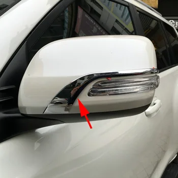 

Chrome Rear View Rearview Side Mirror Cover Trim Fit For Toyota Land Cruiser LC200 2008-2014 2015 2016 Exterior Accessories
