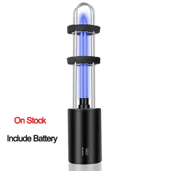 

Portable Ultraviolet Bulb UV Germicidal Sterilization Lamp Home Ultraviolet Light Rechargeable Ozone Sterilization Lamp