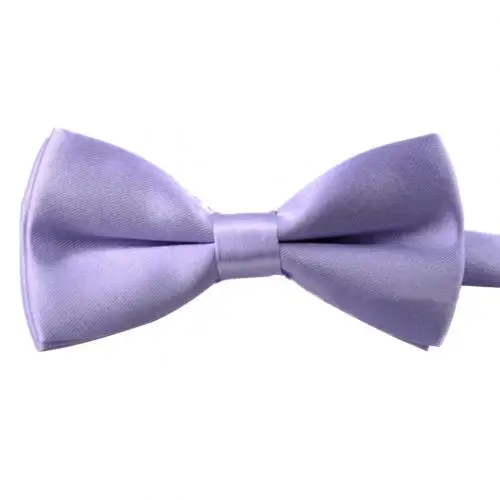 Light purple Детская бабочка, Одноцветный регулируемый галстук-бабочка, вечерние галстуки-бабочки для фотосессии - Color: Light purple