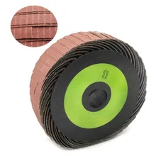 

10*2 Abrasive Cloth Wire Wheel / Concave Convex Surface Grinding and Derusting Abrasive Cloth Wheel / Thousand Silk Wheel