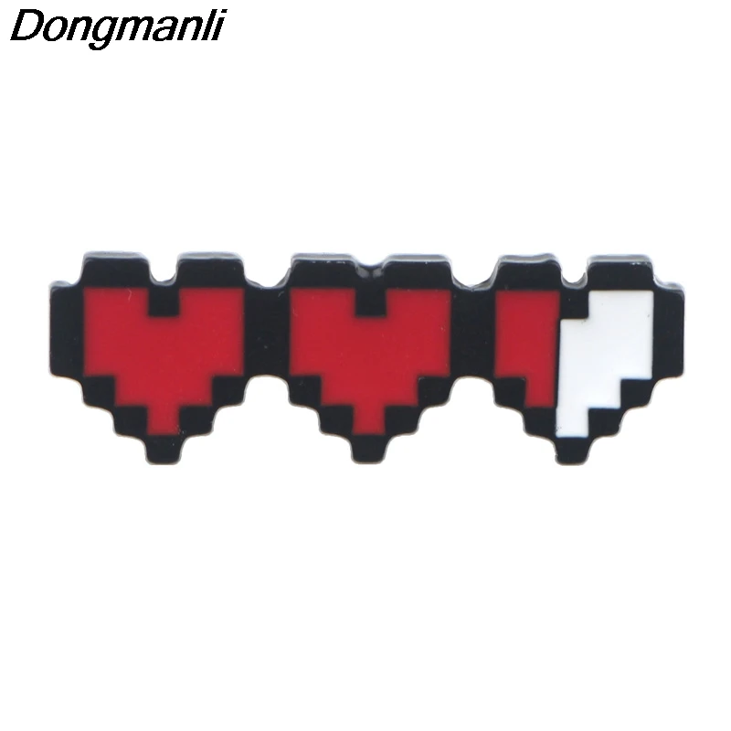 P4203 Dongmanli игровые эмалевые булавки и броши в виде полоски крови для женщин модная