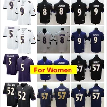 Женщины Baltimore Lamar Jackson Terrell Suggs c. J. Mosley Joe Flacco Джастин Такер игровая цветная Футбольная форма
