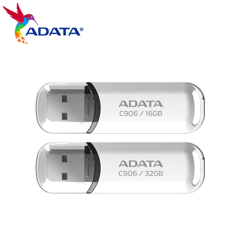 ADATA USB 2.0 Flash Drive C906 Memory Stick 8GB 32GB 64GB USB Storage Disk Mini Portable U Stick For Computer usb flash drive flash drive