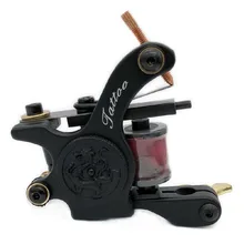 10 Обертывания Катушки татуировки машина шейдер пистолет Перманентный макияж катушки татуировки пистолет шейдер профессиональная машина татуировки