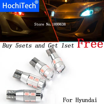 

1pc Safe No Error T10 Light 194 W5W LED Canbus For Hyundai IX35 I30 VERNA SONATA TERRACAN TUCSON SANTAFE ACCENT ELANTRA SOLARIS