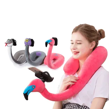 

Phone Holder Pillow Lazy U-Shape Pillow Mobile Phone Support Cervical Pillow Multi-Function Halter Support Bedside Neck Pillow