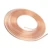 25ft 7.62 m Car Roll Tube Coil of 3/16" OD Copper Nickel Brake Pipe Hose Line Piping Tube Tubing Anti-rust With 16PCS Tube Nuts