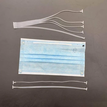 

Comfortable Mouth Mask Elastic Band Silicone Rope Rubber Band String Mask Ear Cord Round Elastic Band