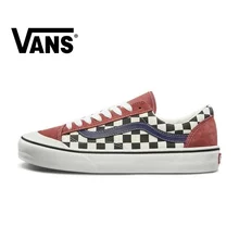 Vans style 36 SF, мужская и женская обувь, подлинный Красный уличный стиль, низкий тканевый сетчатый светильник, новинка, VN0A3MVLVS9