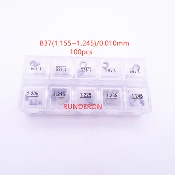 

B37 Fuel Injector Shim Washers 1.155 ~1.245 Common Rail Injectors Adjusting Gasket Washer Set for-Bosch 0445 110 Series