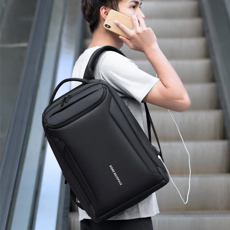 FRN мужской рюкзак бизнес многофункциональный Usb зарядка модная дорожная сумка водонепроницаемый большой емкости 17 дюймов Сумка для ноутбука