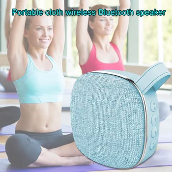 

AUX Audio Input Smart Wireless USB Rechargeable Portable Mini Handheld Bluetooth Speaker Volume Control FM Radio Stereo Surround