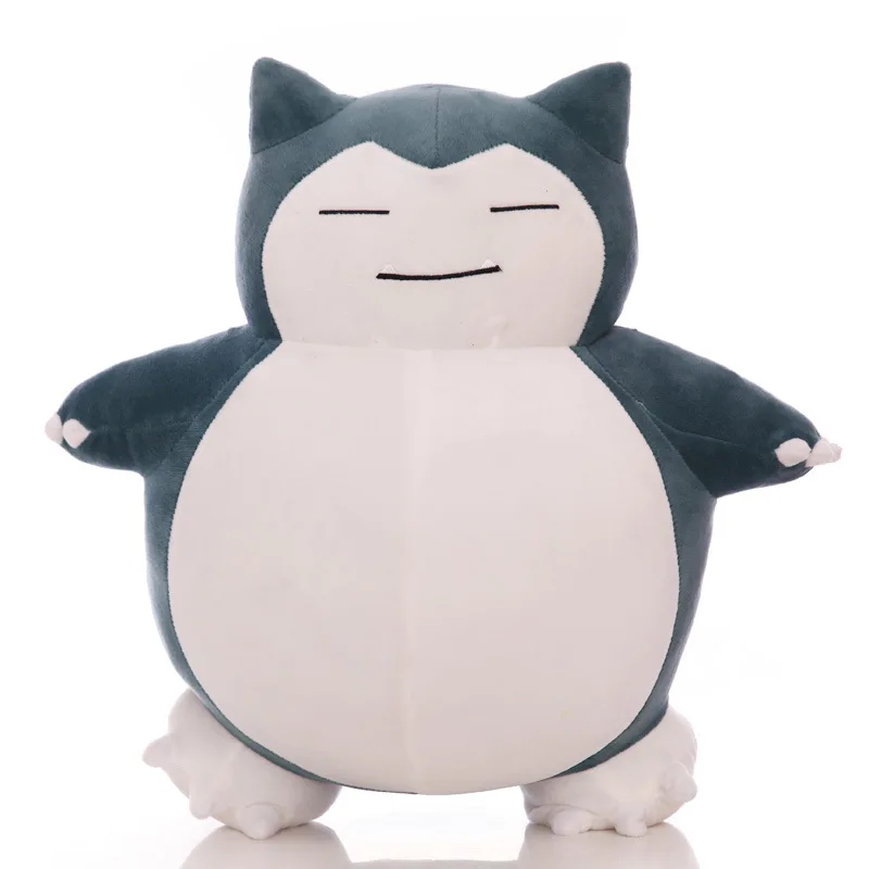 Милые плюшевые игрушки Аниме Snorlax милый мультфильм японская мягкая большая