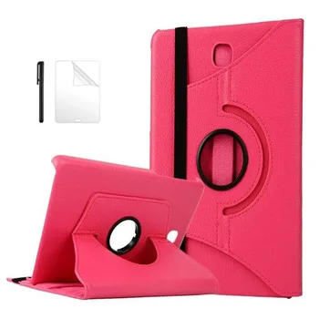 

360 Degree Rotating PU Leather Case For Samsung Galaxy Tab A 8.0 inch T350 T351 T355 P350 SM-T350 SM-P350 Tablet Case +FilmPen