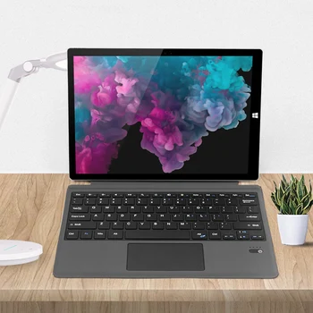 

Vococal Ultra-Slim Tablet Wireless Bluetooth Magnetic Keyboard Keypad with with Trackpad for Microsoft Surface Pro 3 4 5 6