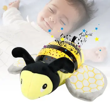 

ICOCO Animal Projection Plush Toys Lamp Dreamy Starry Star Light Dolls with Music and Stars Projector for Baby Infant Sleep
