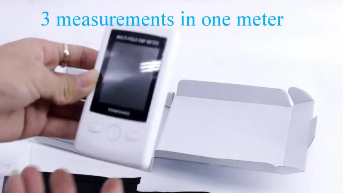 

Tenmars TM-190 3 - Axis Radio Frequency RF Field Strength Meter/Electromagnetic Field EMF Tester 3in1 Test TFT LCD