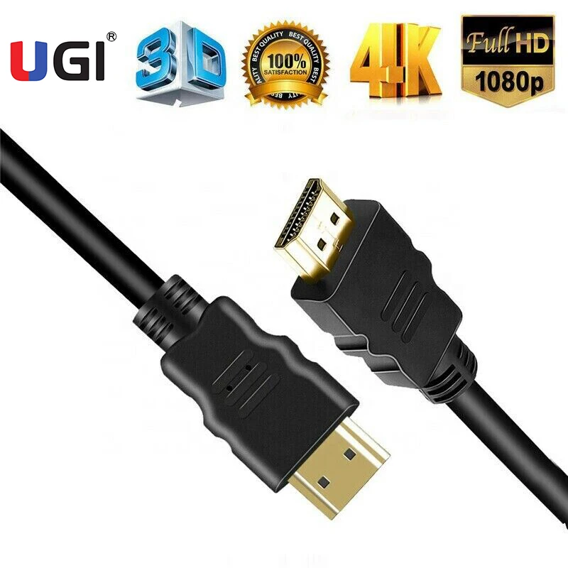 UGI 4K 2K 1080P HDMI кабель Ultra HD Full FHD Высокоскоростной v2.0 3D HDTV к 1 м 2 3 5 10 для PS3 PS4 XBOX
